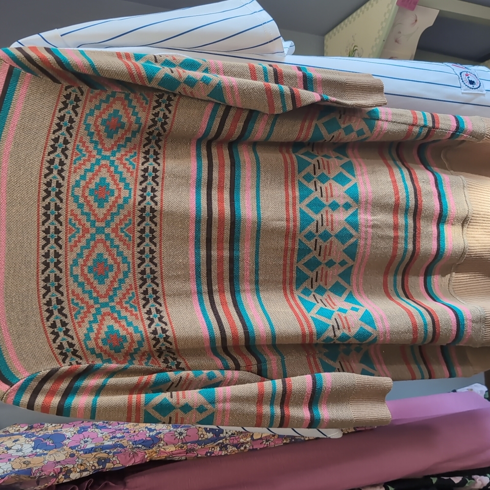 Allison Brittney Multicolor Knit Sweater
